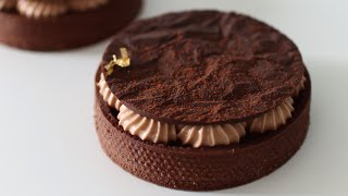 The Most Amazing Chocolate Tart Recipe | 진하고 맛있는 초콜릿 타르트 레시피