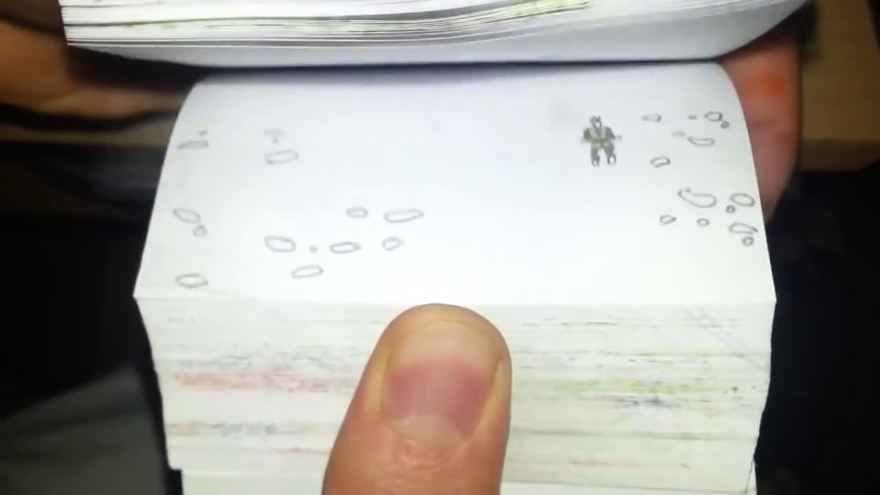 Flipbok de dragon ball z janemba vs gransayaman