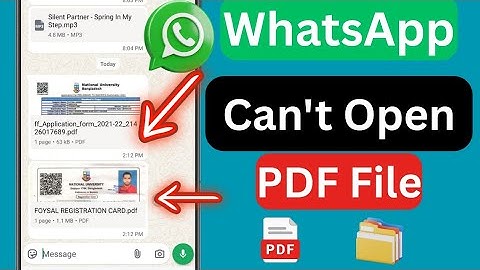 Fix Whatsapp Can