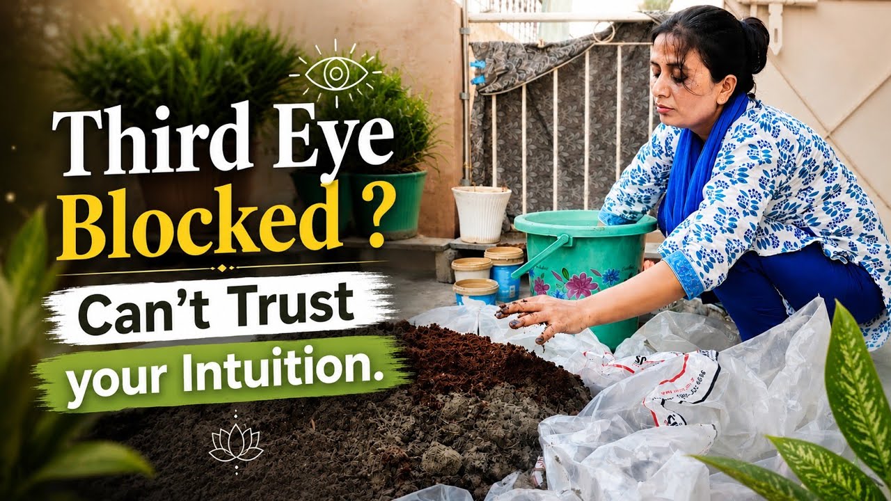 Blocked Third Eye? - Can't Trust your intuition or take right decision #motivation #thirdeyechakra