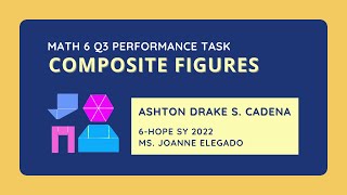 Math 6 Q3 Performance Task: Composite Figures