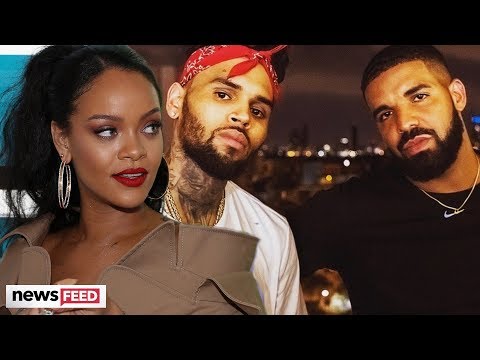 Rihanna's Exes, Drake & Chris Brown, Face-Off!
