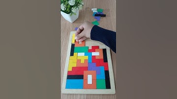 colorful tetris puzzle #colorful #colors #satisfying