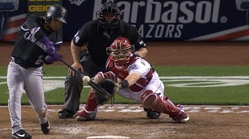 COL@CIN: Amarista leads Rockies to eight-run 6th