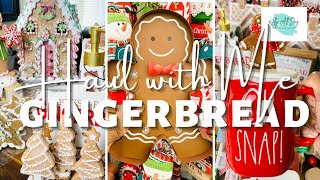 GINGERBREAD CHRISTMAS DECOR HAUL, RAE DUNN CHRISTMAS