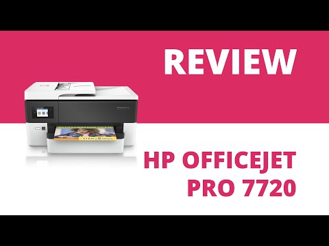 HP OfficeJet Pro 7720 A4 Colour Multifunction Inkjet Printer