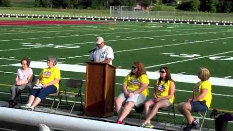 2012 Valley City Relay for Life opening ceremonies