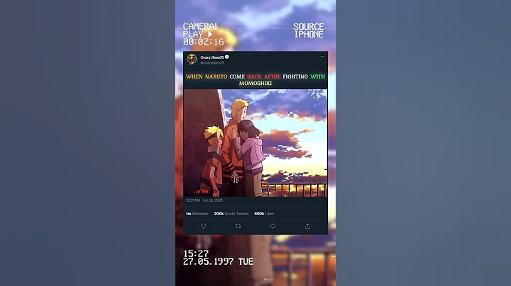 When Naruto Comes after defeat Momoshiki...🥺