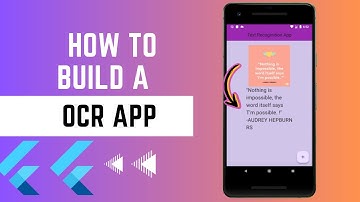 Build a Flutter OCR Text Recognition App | Step-by-Step Tutorial