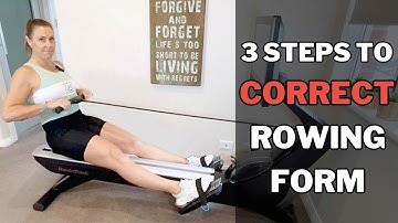 Correct Rowing Machine Form: Our 3 Easy Steps!