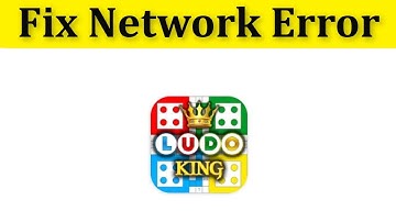 How To Fix Ludo King Game Netowrk Error Android & Ios || Fix Ludo King Internet Connection Error