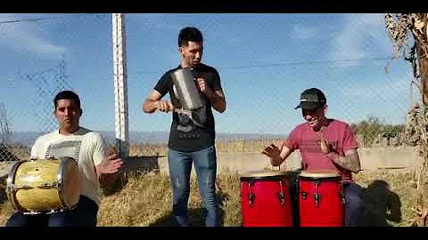 Descarga de percusión - tambora, güira y congas.!