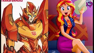 All Rodimus & Sunset Shimmer Collcections
