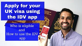 IDV UKVCAS app for UK visa application process screenshot 2