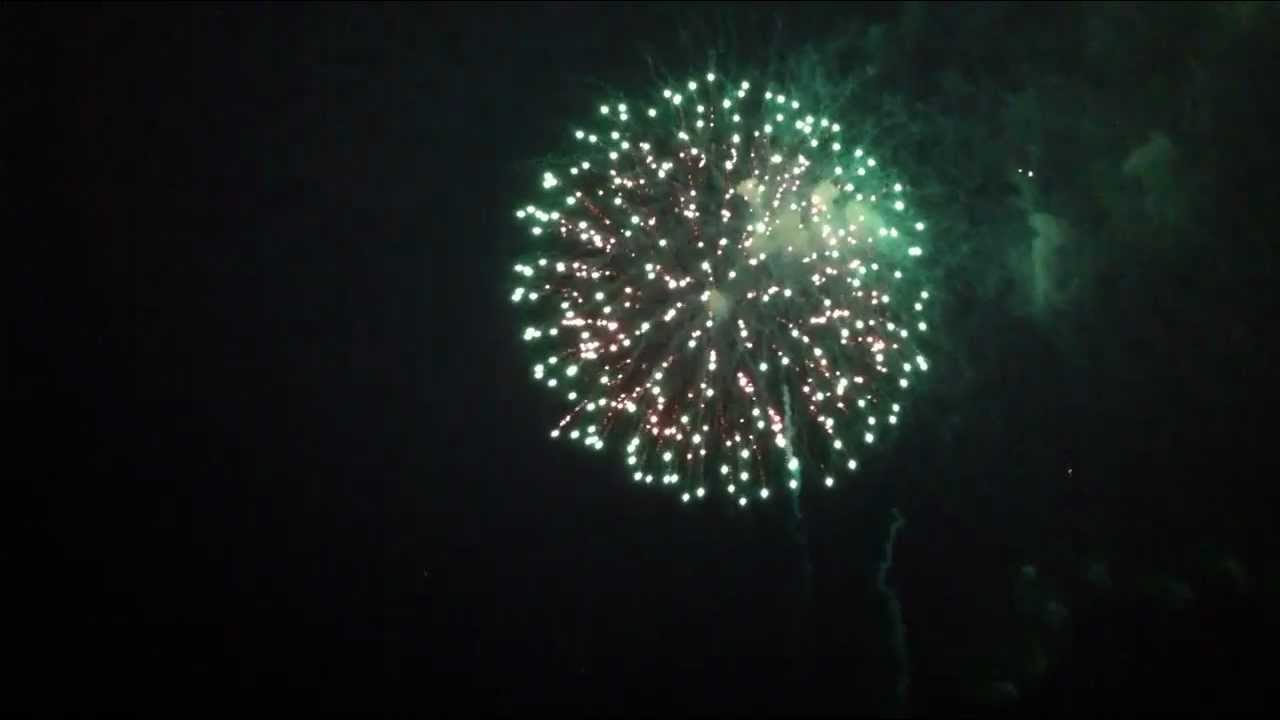 Fireworks West Dennis Beach, Cape Cod YouTube