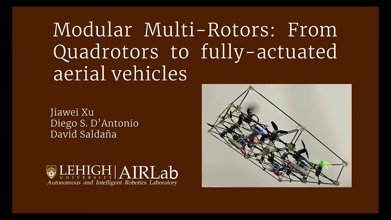 Fully actuated multirotor control system design.