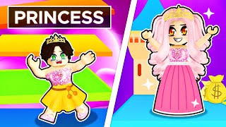 Turning into a PRETTY PRINCESS in Roblox! screenshot 4