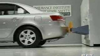 Bumper Crash Test: 2007 Hyundai Sonata