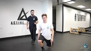 Alternating Forward Lunges
