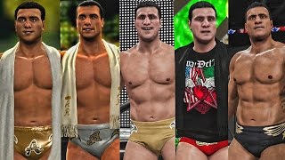 WWE 2K17 - Alberto Del Rio Entrance Evolution! ( WWE 12 To WWE 2K17 )