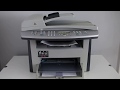 Configurer une imprimante HP LaserJet 3055 réseau avec adresse IP.