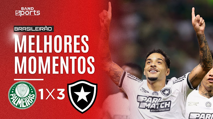 PALMEIRAS 1X3 BOTAFOGO | MELHORES MOMENTOS - BRASILEIRÃO