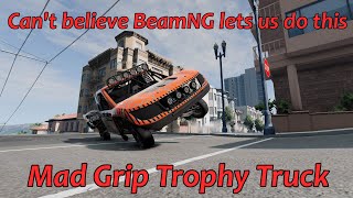 Putting Race Tires on a Trophy Truck?! | BeamNG Update 0.27