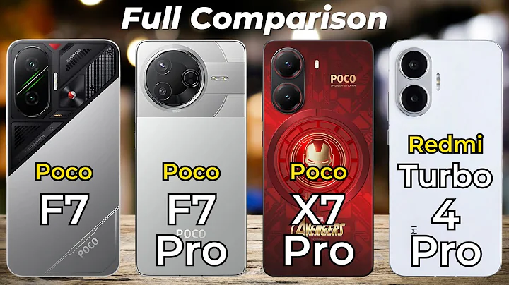 Poco F7 Vs Poco X7 Pro Vs Poco F7 Pro Vs Redmi Turbo 4 Pro 🔥 Full Specs Comparison