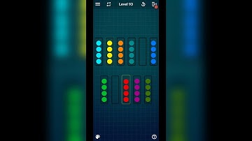 Ball Sort Puzzle Level 93 Solved