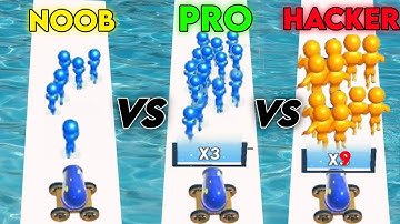 NOOB VS PRO VS HACKER --MOB CONTROL 🤖