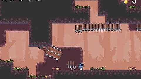 Pixel Platformer Demo - Level 2 Cave and Traps