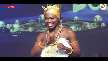 [Week8] GMB2021: Oti region's Akosua educates and entertains on the ositi music from her region