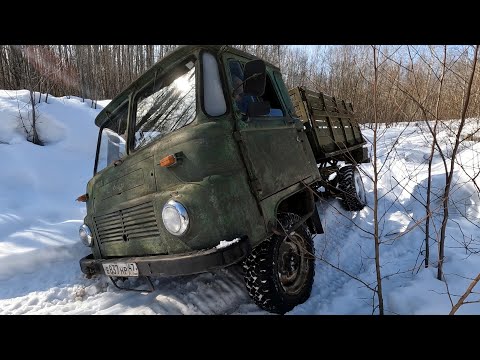 Видео: Грузовик из ГДР на русском бездорожье! Robur LO 2002 vs ГАЗ-66