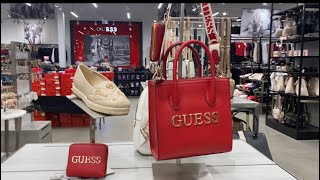 GUESS OUTLET 🇨🇦~SALE UP TO 50%~BAG~WALLET~CLOTHES~SHOES #shopwithme #shopping