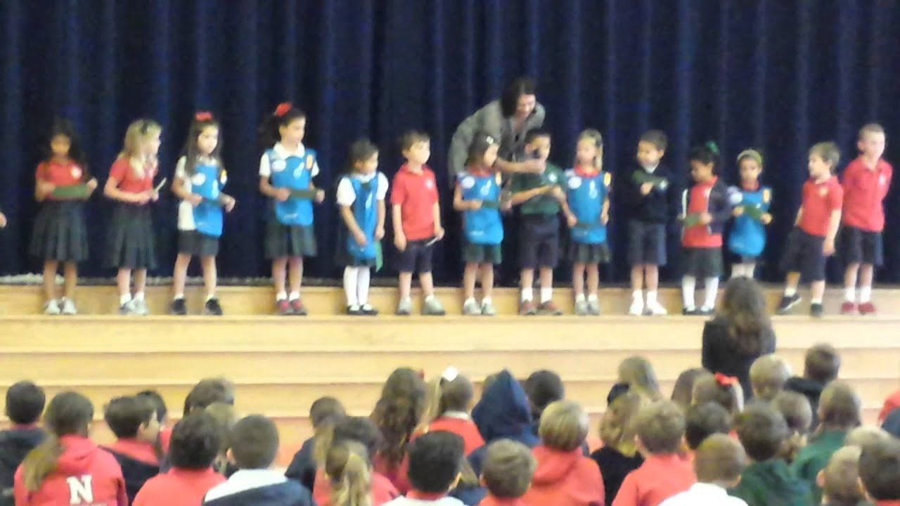 assembly presentation for kindergarten