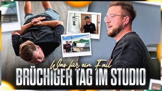 Was ein FAIL … 😩 Brüchiger TAG im NEUEN STUDIO 😲 UMBAU VLOG