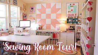 Sewing Room Makeover! (NEW Felt Right Design Wall!) 