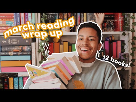 🍃 books i read in march! | cosy sapphic fantasy, greek poetry & heartstopper!