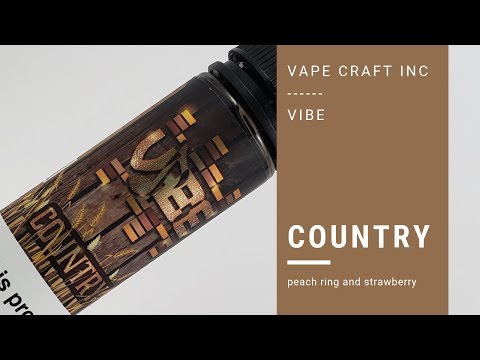 Country - The Vibe Line From Vape Craft Inc.