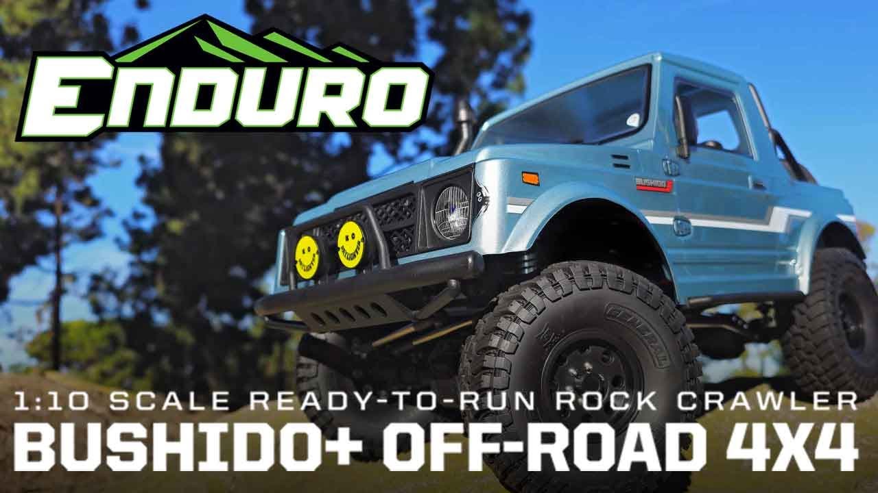 Enduro Bushido+ Trail Truck RTR Blue | Associated Electrics