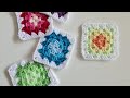 How to crochet granny squares