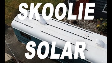 SIMPLE and EASY Way To Mount Solar On Your Skoolie Conversion