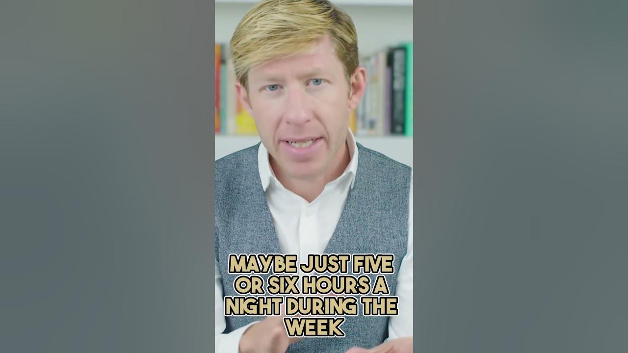 Mortality Risk of Lack of Sleep Matthew Walker YouTube