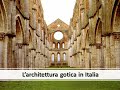 L'architettura gotica in Italia