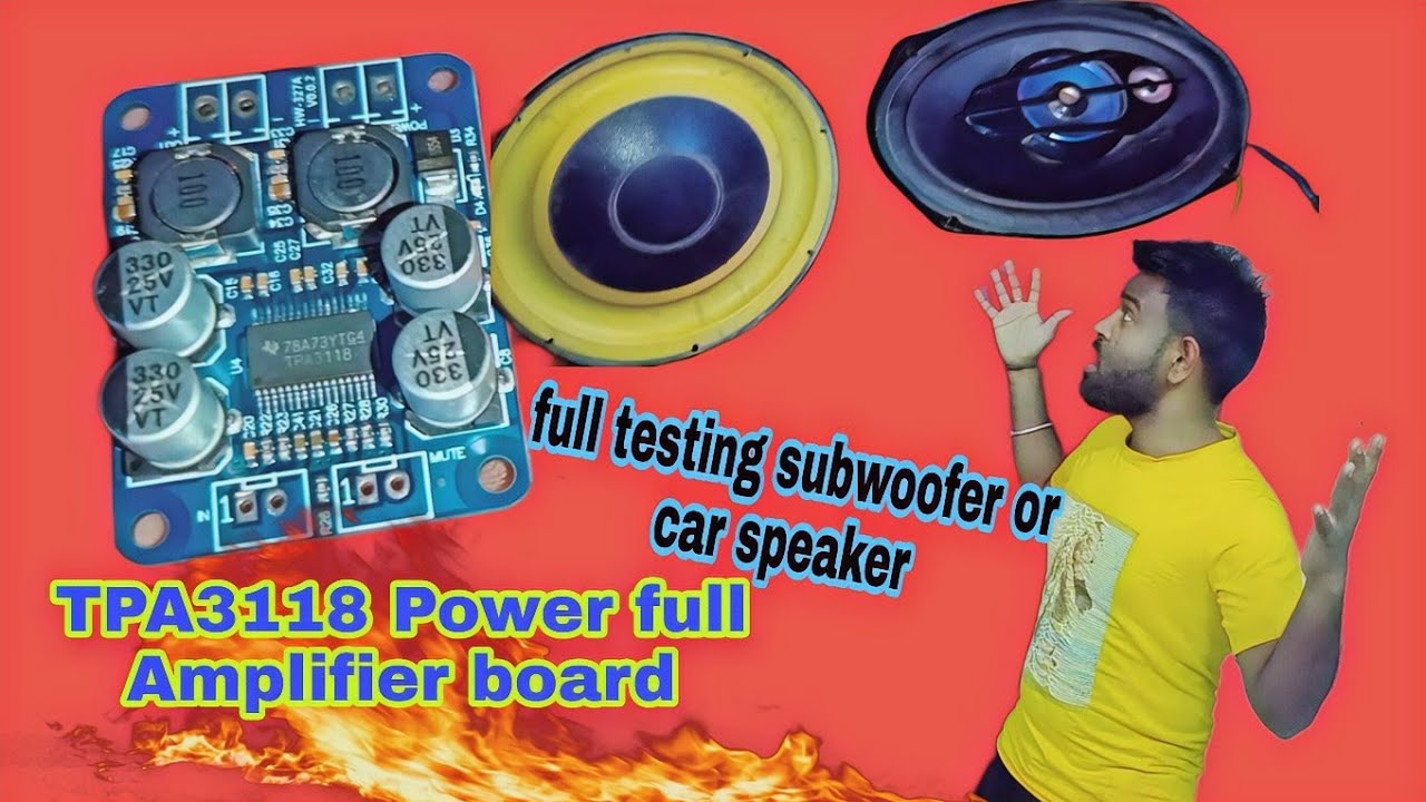 TPA3118  Power full Amplifier board || 3118 class D Amplifier board || best mono amplifier board,