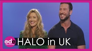 Natascha McElhone & Pablo Schreiber on HALO Landing in UK!