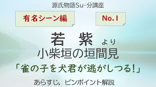 源氏物語 若紫 小柴垣の垣間見 文法解説テキスト版 砂崎 良 Note