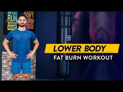 Lower Body Fat Burn Workout | Fat Burn Workout | Lower Body Workout | Home Workout |Cult Fit|CureFit