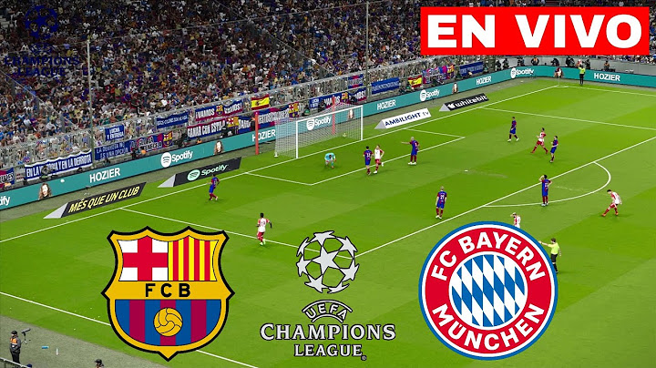 🔴 BARCELONA vs BAYERN MUNICH EN VIVO 🔴 JUEGA LAMINE YAMAL CHAMPIONS LEAGUE 🏆