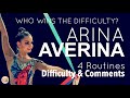 Arina Averina 2020 - Who wins the difficulty?